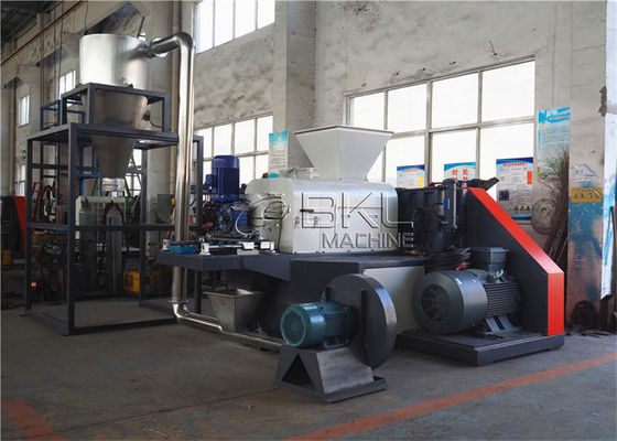 Film Recycling Dryer 38CrMoAL Plastic Squeezing Machine Compactor 75KW