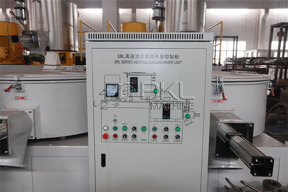 500L Plastic Raw Material Mixing Machine High Speed For Pvc Compounding