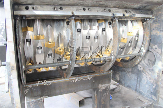 PP PE Hard Plastic Shredder Machine Single Shaft Design