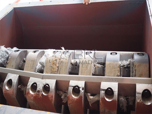 Milk HDPE Bottle Pet Plastic Crusher Machine 800kg H